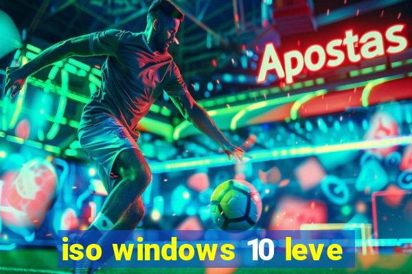 iso windows 10 leve